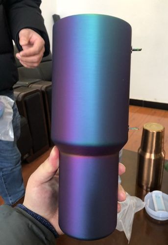 Cup Ion Plating With Rubber Paint Oil Gold