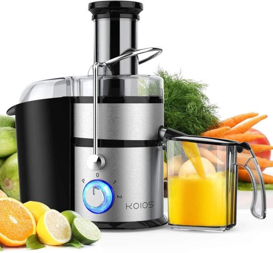 KOIOS Centrifugal Juicer Machines;  Juice Extractor with Extra Large 3inch Feed Chute Filte