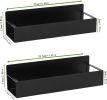 4 Pack Magnetic Spice Storage Rack Organizer for Refrigerator and Oven, Fridge Organizers and Storage