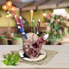 1pc, Halloween Skull Knife Holder For Kitchen