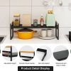 Two retractable frames - Expandable Cabinet Shelf Organizer