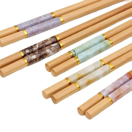 Natural Bamboo Chopsticks Jade Unpainted Solid Wood Chopsticks Natural Bamboo Chopsticks Jade Unpainted Solid Wood Chopsticks