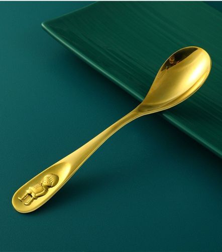 Pure Copper Spoon Brass Solid Thickening